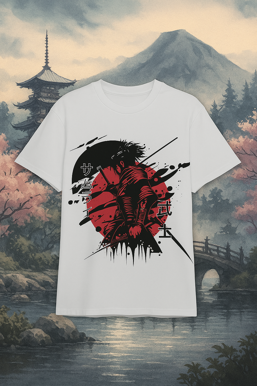 Japanese Samurai Graphic T-Shirt | Streetwear Aesthetic