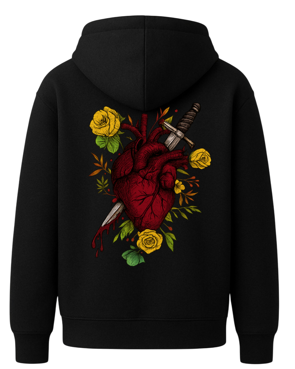 Stabbed Heart Hoodie