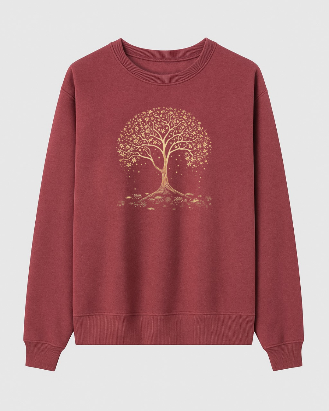 Fluttering Tree" Crewneck Sweatshirt